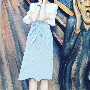 Club Monaco blue dress